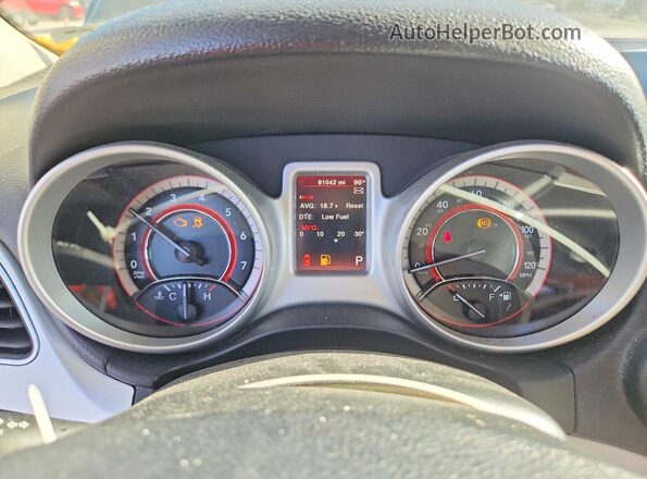 3C4PDCAB6LT180841 2020 DODGE JOURNEY Black ხელსაწყოთა პანელის ხედი