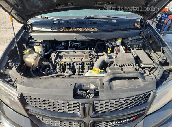 3C4PDCAB6LT180841 2020 DODGE JOURNEY Black ძრავის განყოფილების ხედი