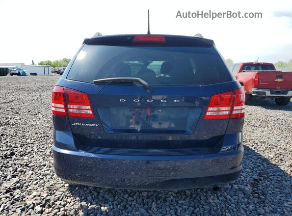 3C4PDCAB7HT539329 2017 DODGE JOURNEY Синий Вид сзади