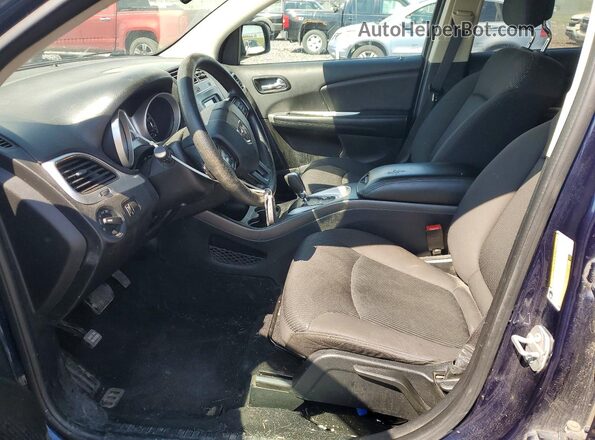 3C4PDCAB7HT539329 2017 DODGE JOURNEY Синий Вид салона спереди