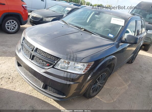 3C4PDCAB7JT141169 2018 DODGE JOURNEY Gray წინა მარცხენა ხედი სამი მეოთხედიდან