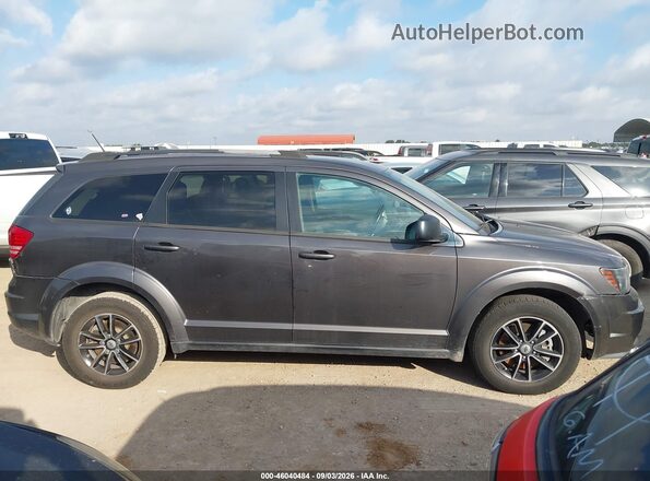 3C4PDCAB7JT141169 2018 DODGE JOURNEY Gray უკანა სალონის ხედი