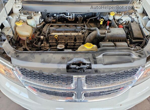 3C4PDCAB7JT183163 2018 DODGE JOURNEY White Вид підкапотного простору