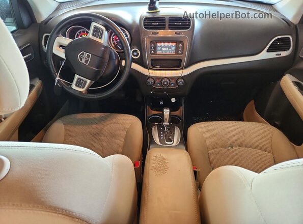 3C4PDCAB7JT183163 2018 DODGE JOURNEY White Вид панелі приладів