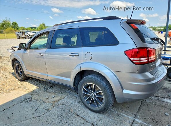 3C4PDCAB7JT445649 2018 DODGE JOURNEY Silver Задня ліва чверть
