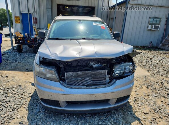 3C4PDCAB7JT445649 2018 DODGE JOURNEY Silver Вид спереду