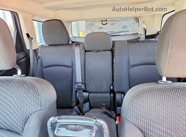 3C4PDCAB7JT445649 2018 DODGE JOURNEY Silver Вид задніх сидінь