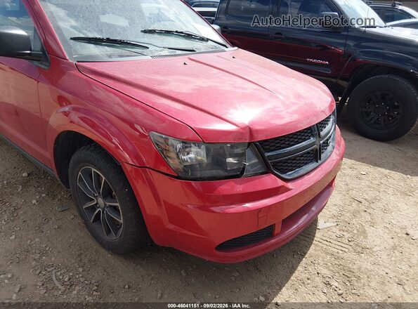 3C4PDCAB8HT709651 2017 DODGE JOURNEY Red წინა ხედი