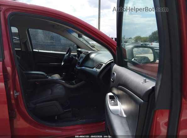 3C4PDCAB8HT709651 2017 DODGE JOURNEY Red წინა სალონის ხედი