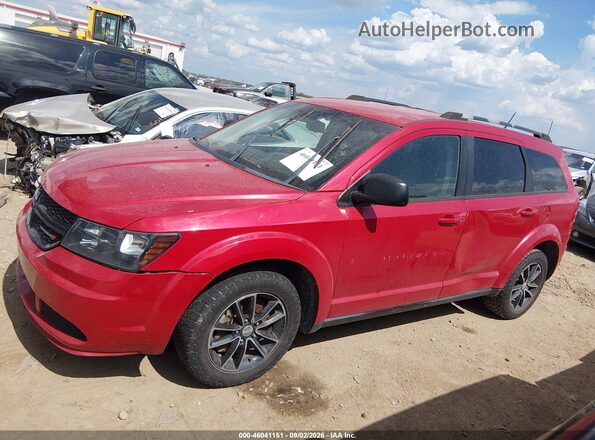 3C4PDCAB8HT709651 2017 DODGE JOURNEY Red სალონის 360-გრადუსიანი ხედი