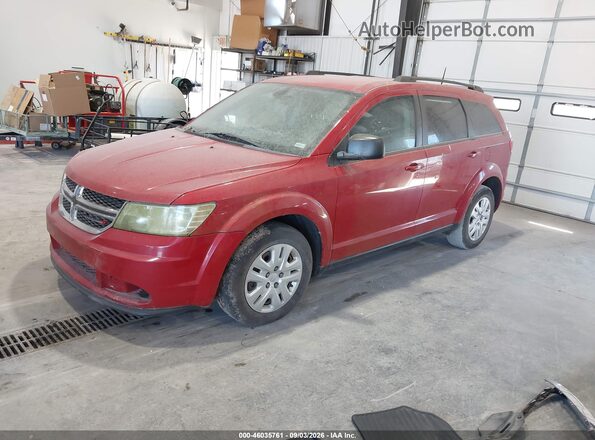 3C4PDCAB8JT531858 2018 DODGE JOURNEY Red Front left