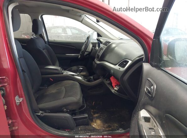 3C4PDCAB8JT531858 2018 DODGE JOURNEY Red Front interior view