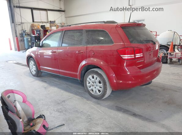 3C4PDCAB8JT531858 2018 DODGE JOURNEY Red Rear left