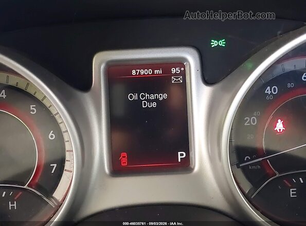 3C4PDCAB8JT531858 2018 DODGE JOURNEY Red Rear seats view