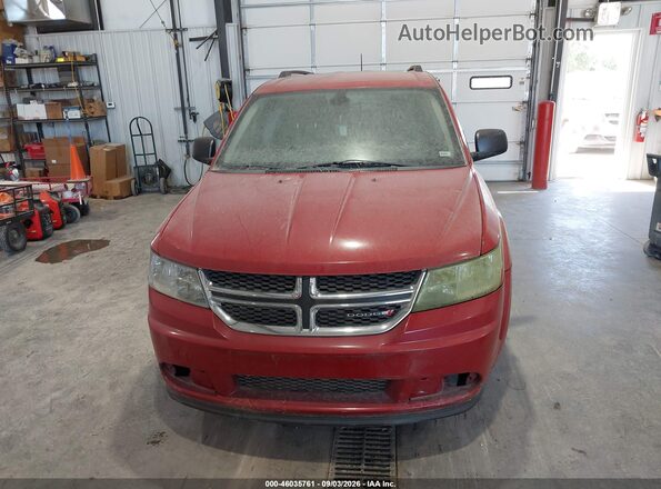 3C4PDCAB8JT531858 2018 DODGE JOURNEY Red Instrument cluster view