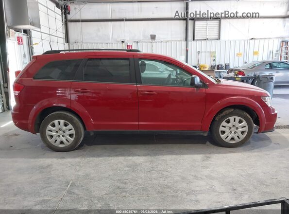 3C4PDCAB8JT531858 2018 DODGE JOURNEY Red Rear interior view