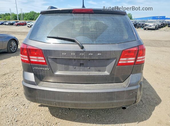 3C4PDCAB9HT550980 2017 DODGE JOURNEY Серый Вид сзади