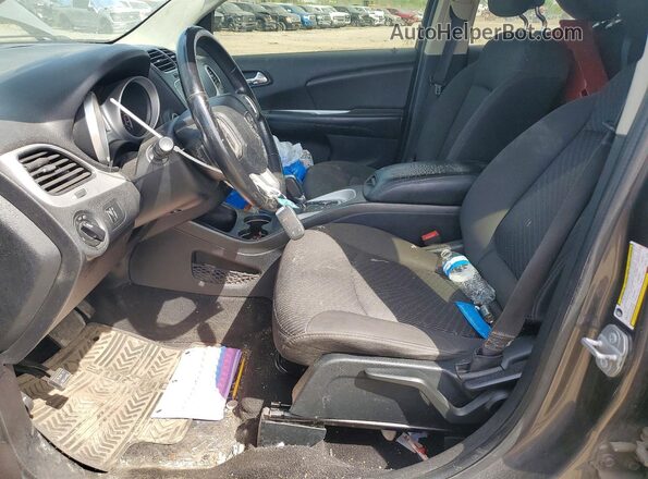 3C4PDCAB9HT550980 2017 DODGE JOURNEY Серый Вид салона спереди