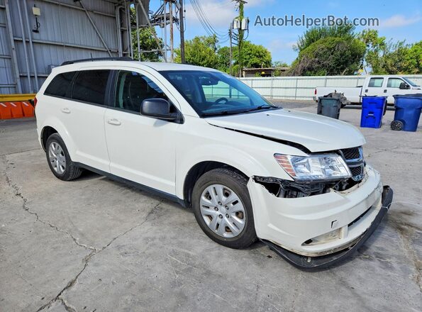 3C4PDCAB9KT852938 2019 DODGE JOURNEY White წინა მარჯვენა