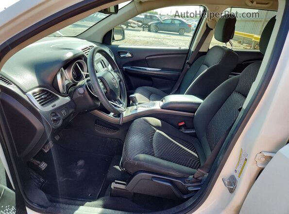 3C4PDCAB9KT852938 2019 DODGE JOURNEY White წინა სალონის ხედი