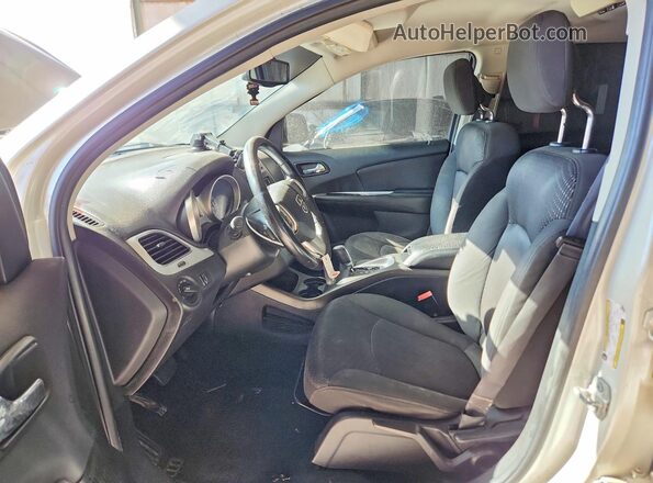 3C4PDCABXHT662025 2017 DODGE JOURNEY White Widok wnętrza z przodu