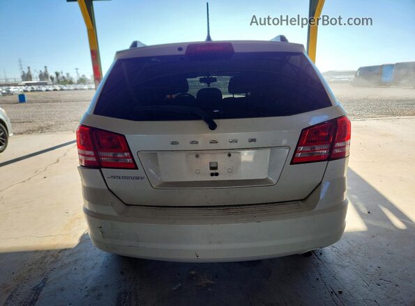 3C4PDCABXHT662025 2017 DODGE JOURNEY White Widok z tyłu