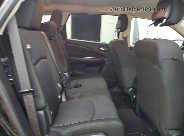 3C4PDCABXJT447170 2018 DODGE JOURNEY Black Вид задньої частини салону