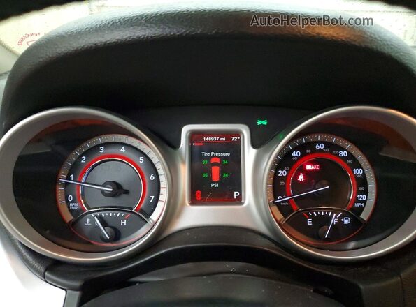 3C4PDCABXJT447170 2018 DODGE JOURNEY Black Вид щитка приладів