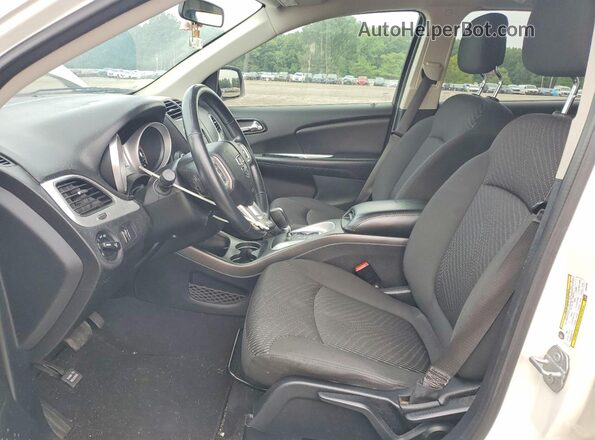 3C4PDCBB7JT310752 2018 DODGE JOURNEY White Widok wnętrza z przodu
