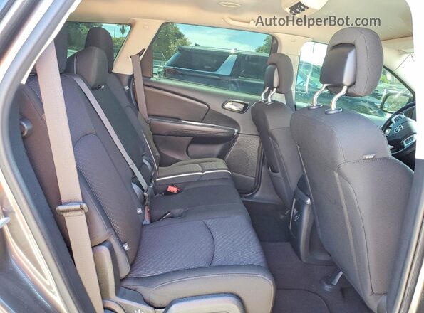 3C4PDCBB8KT804314 2019 DODGE JOURNEY Gray უკანა სალონის ხედი