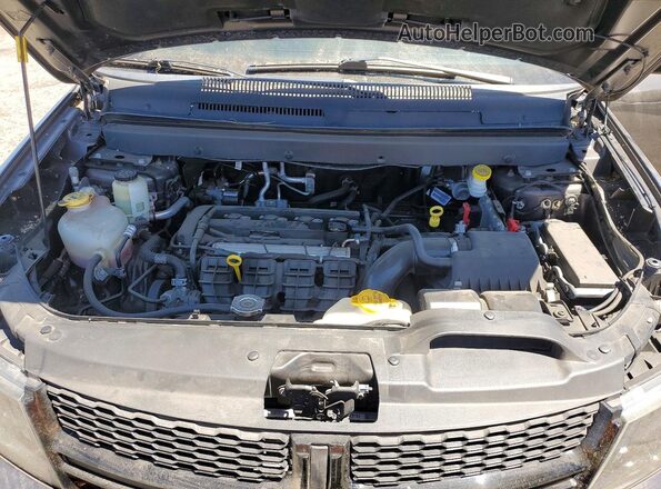 3C4PDCBB8KT804314 2019 DODGE JOURNEY Gray ძრავის განყოფილების ხედი