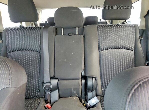 3C4PDCBBXGT110019 2016 DODGE JOURNEY White უკანა სავარძლების ხედი