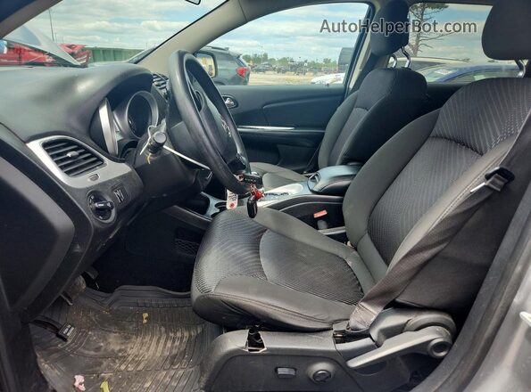3C4PDCBG0GT123129 2016 DODGE JOURNEY Silver წინა სალონის ხედი