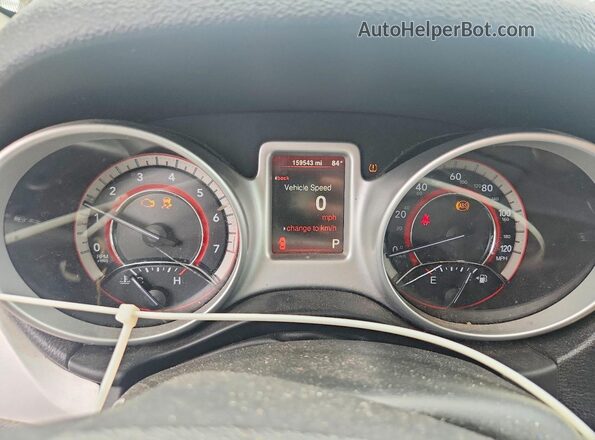 3C4PDCBG0GT123129 2016 DODGE JOURNEY Silver ხელსაწყოთა პანელის ხედი