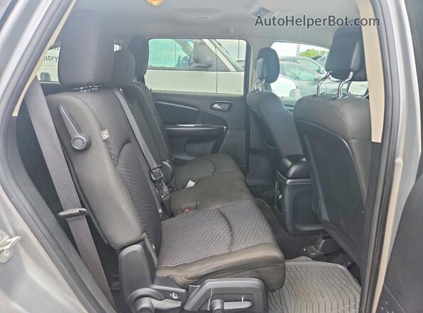 3C4PDCBG0GT123129 2016 DODGE JOURNEY Silver უკანა სალონის ხედი