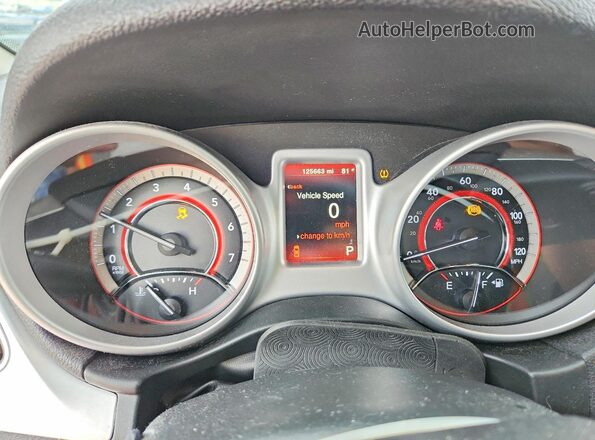 3C4PDCBG0JT293997 2018 DODGE JOURNEY Белый Вид щитка приборов
