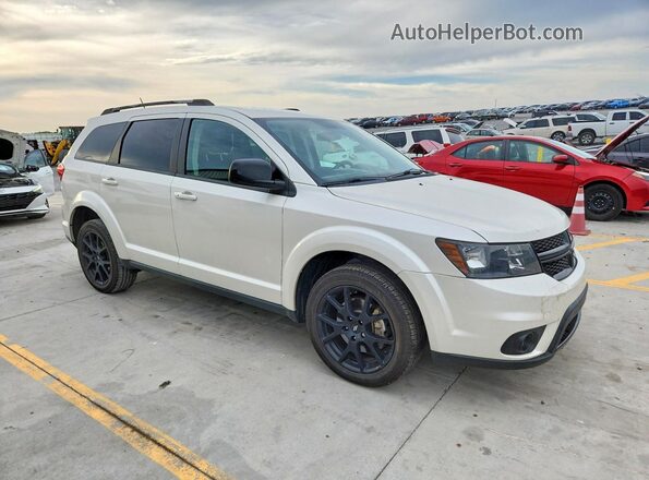 3C4PDCBG0JT293997 2018 DODGE JOURNEY Белый Передняя правая четверть