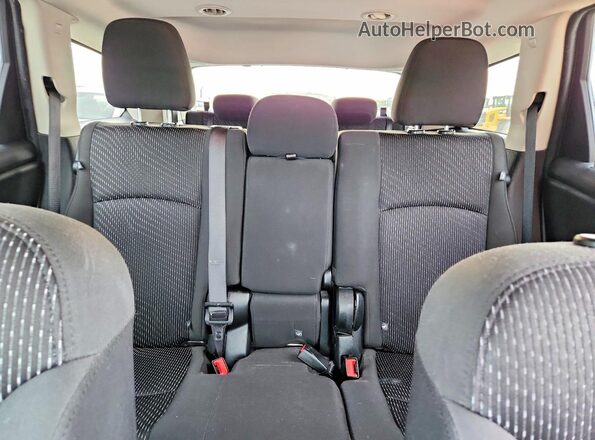3C4PDCBG0JT293997 2018 DODGE JOURNEY Белый Вид задних сидений