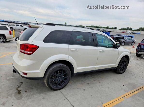 3C4PDCBG0JT293997 2018 DODGE JOURNEY Белый Задняя правая четверть