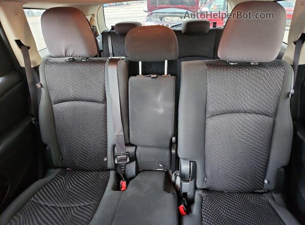 3C4PDCBG4JT521824 2018 DODGE JOURNEY Красный Вид задних сидений