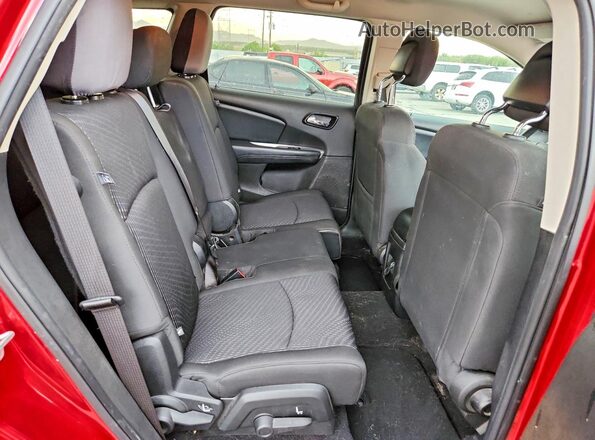 3C4PDCBG4JT521824 2018 DODGE JOURNEY Красный Вид задней части салона