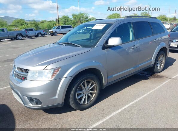 3C4PDCBG5HT523091 2017 DODGE JOURNEY Silver Առջևի ձախ երեք քառորդ տեսարան