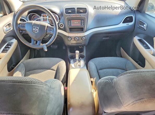 3C4PDCBG5HT572257 2017 DODGE JOURNEY Black Widok deski rozdzielczej