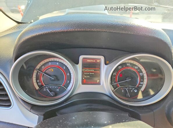 3C4PDCBG5HT572257 2017 DODGE JOURNEY Black Widok zestawu wskaźników