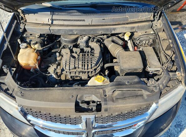 3C4PDCBG5HT572257 2017 DODGE JOURNEY Black Widok komory silnika