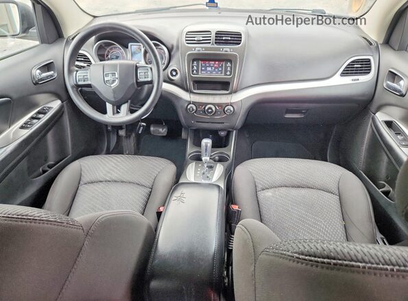 3C4PDCBG6HT550364 2017 DODGE JOURNEY Белый Вид панели приборов