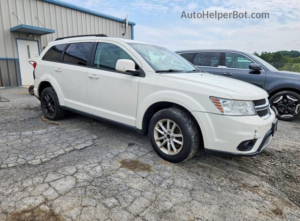 3C4PDCBG6HT550364 2017 DODGE JOURNEY Белый Передняя правая четверть