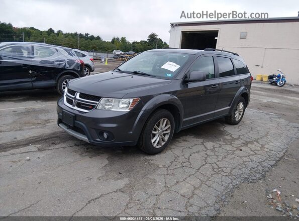 3C4PDCBG7GT131342 2016 DODGE JOURNEY Gray Առջևի ձախ երեք քառորդ տեսարան