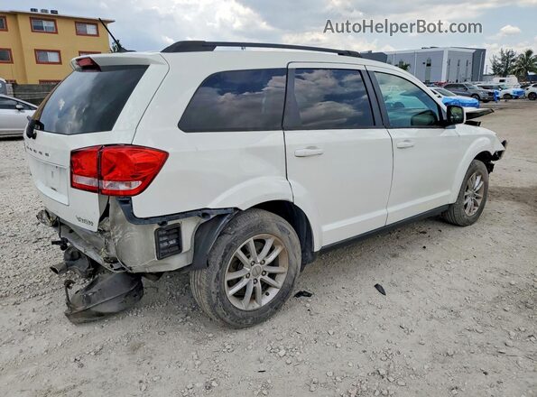 3C4PDCBG8GT180971 2016 DODGE JOURNEY White Tył prawy