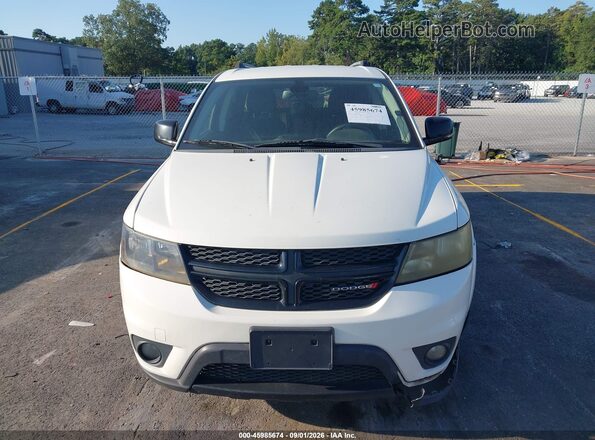 3C4PDCBG8JT522829 2018 DODGE JOURNEY White Вид панелі приладів